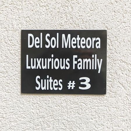 Del Sol #3 Meteora Luxurious Family Suites Kalampáka Buitenkant foto