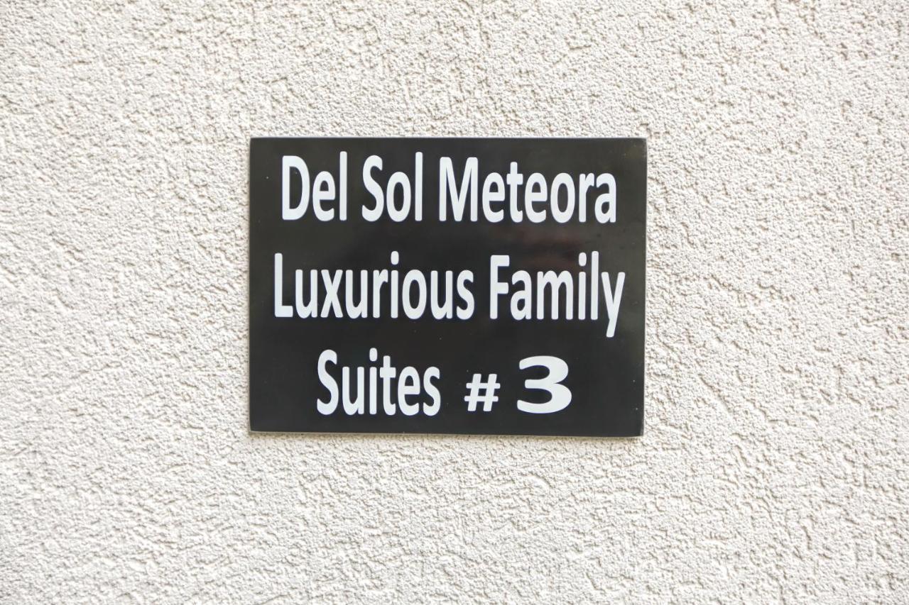 Del Sol #3 Meteora Luxurious Family Suites Kalampáka Buitenkant foto